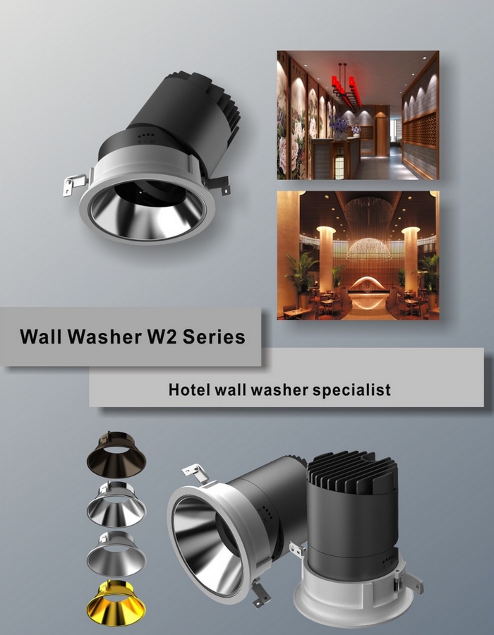 ALD wall wash